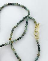 Lena Skadegard Turquoise & Chrysoprase Necklaces
