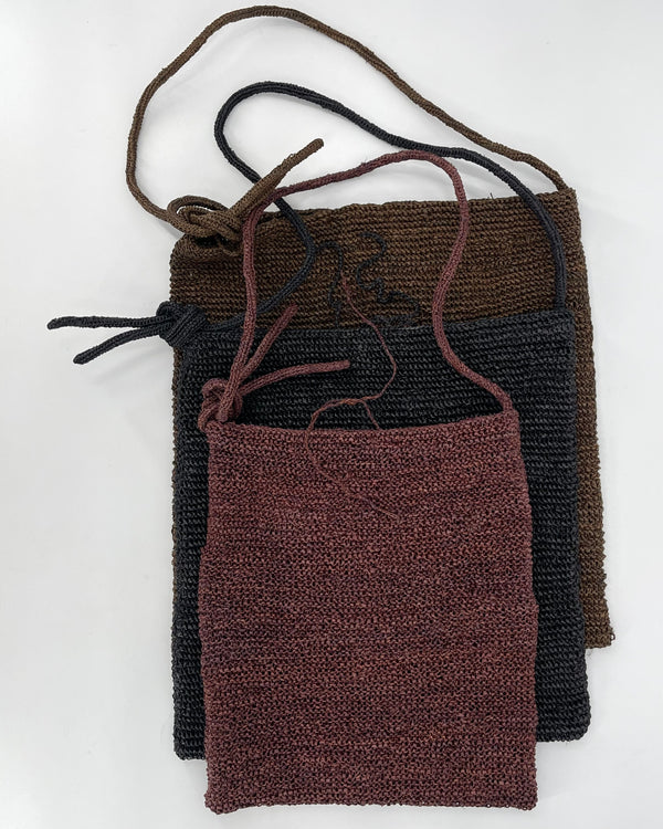 Sophie Digard Jewel Tone Knit Bags