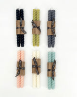 Rope 10" Taper Candles