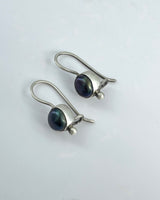 Jane Diaz Simple Pearl Drop Earrings