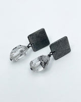 Heather Guidero Carved Small Tab Post Earrings