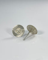 River Song Sterling Silver Talisman Studs