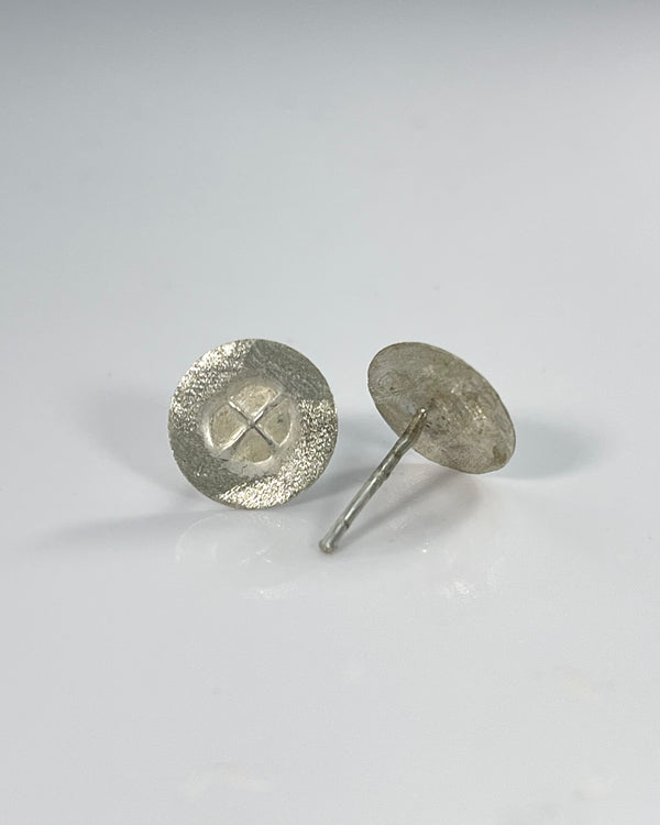 River Song Sterling Silver Talisman Studs