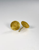 River Song Golden Talisman Studs
