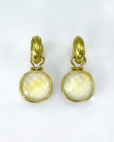 Vaubel Designs Two Stone Reversible Earrings