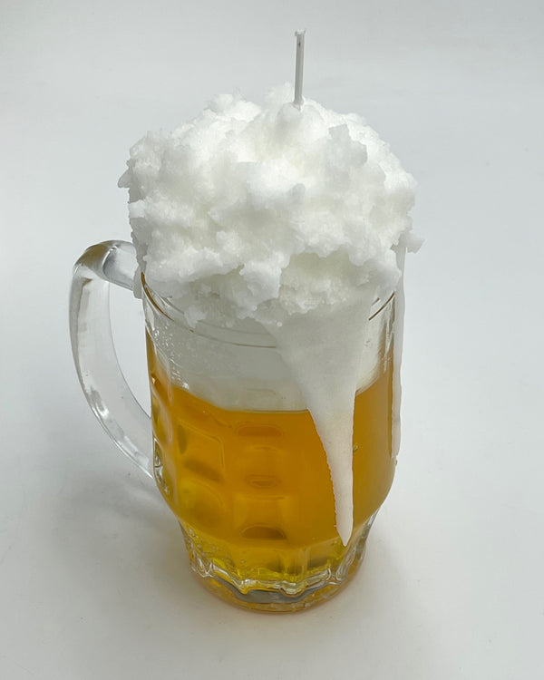 Glass of Beer Candle