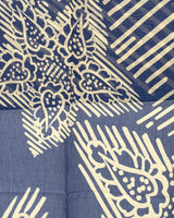 Catherine André Wax Blue Scarf
