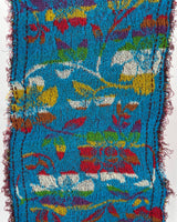 Small Cotton Scarf with Floral Pattern