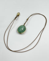 Margaret Solow Faceted Emerald Necklace