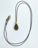 Margaret Solow Tourmaline & Gold Bead Necklace