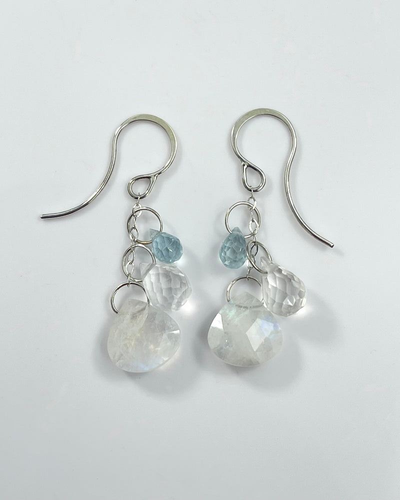 Melissa Joy Manning Assorted Stone Drop Earrings