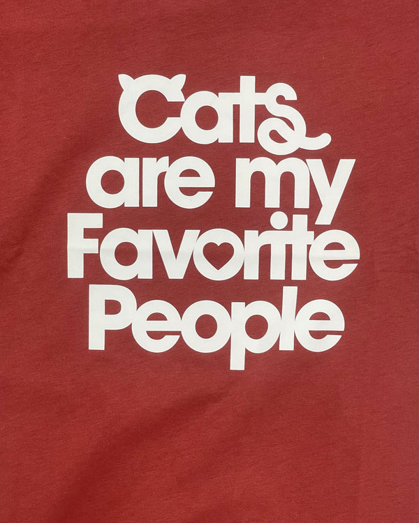 Cats Are My Favorite People T-Shirt