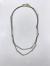 Julie Cohn Twig Bronze Necklace