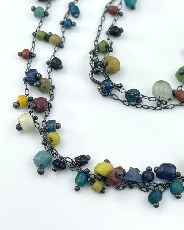 TenThousandThings Double Studded Bead Necklace