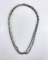 Julie Cohn Ladder 2-Tone 37" Chain Necklace