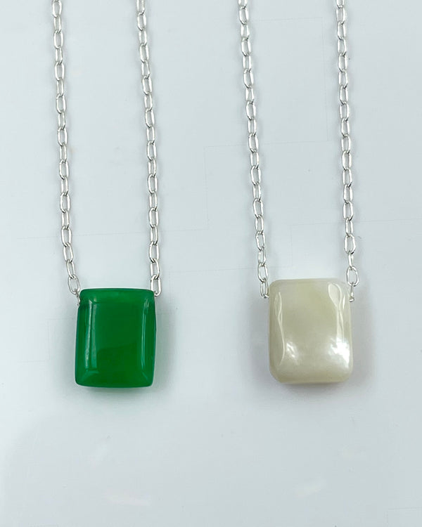 TenThousandThings Chiclet Choker Necklaces