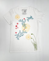 Marshmallow Night Blooms Ulla T-Shirt