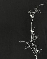 Birds On Branch Black T-Shirt