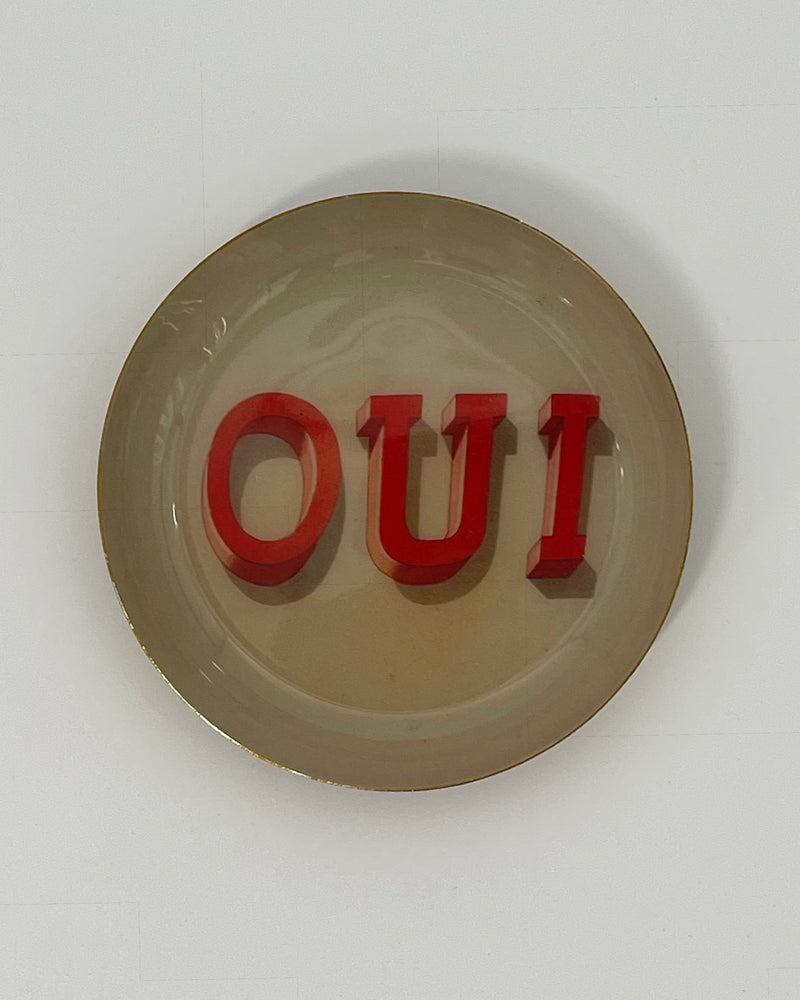 Round Enamel Tray