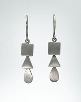 Jane Diaz Small Organic Cascade Earrings