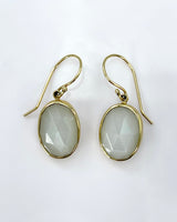 Jamie Joseph White Moonstone Earrings