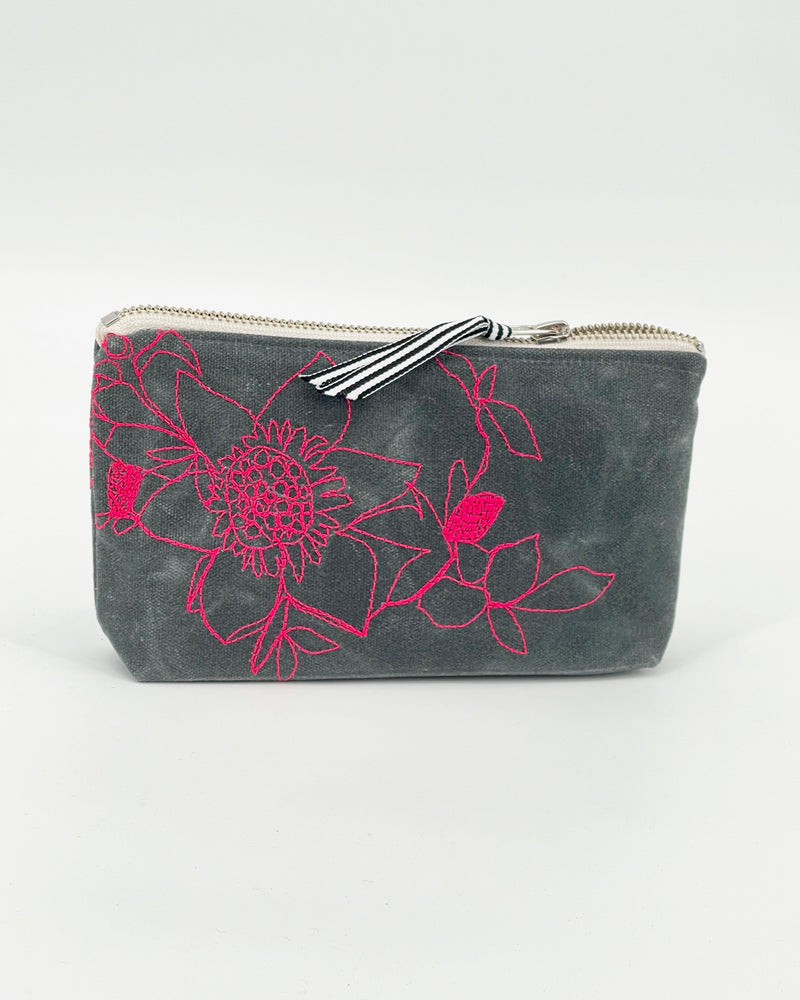 Small Waxed Canvas Pouches