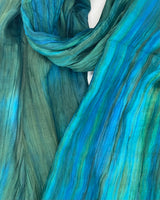 Silk Watercolor Scarves
