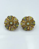 Miguel Ases Medium Button Earrings