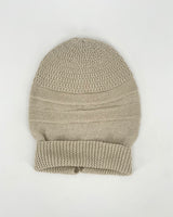 Linen Kiki Knit Hat by Maison Enku