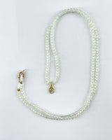 Margaret Solow Prehnite & Moonstone Necklace