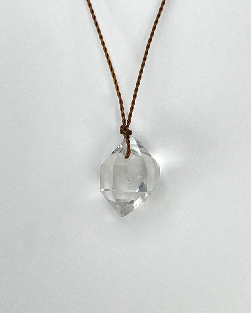 Margaret Solow Simple Single Stone Necklace