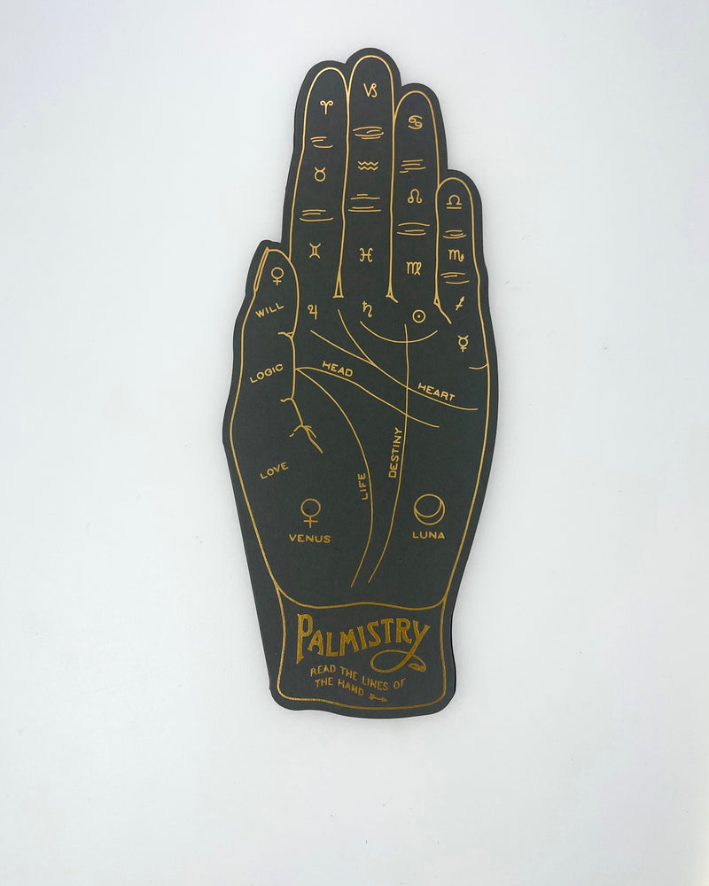 Noat Paper Palmistry Card