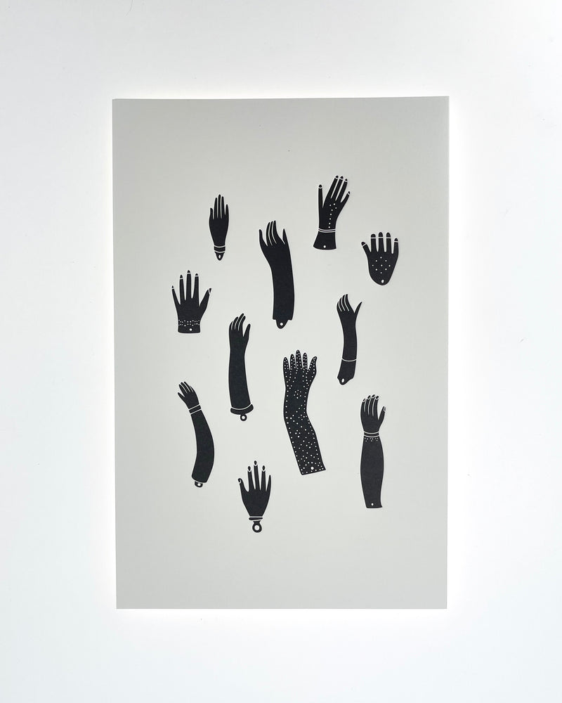 Noat Paper Arm Milagros Card
