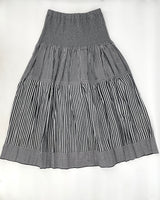New Stripe Loomed Skirt
