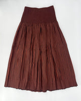 New Stripe Loomed Skirt
