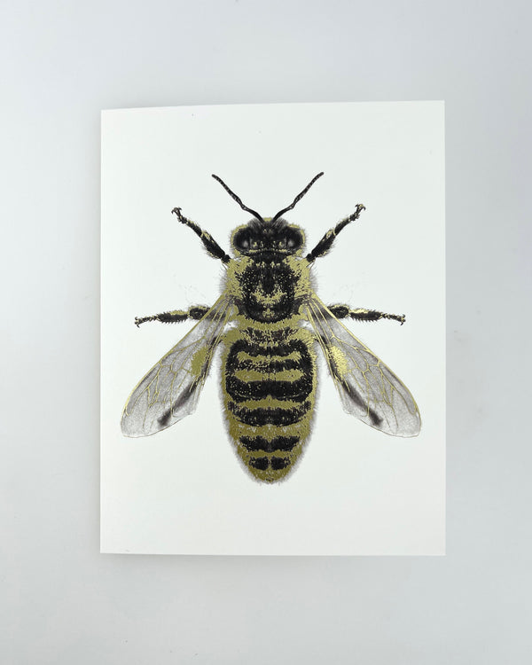 Honeybee Foil Card