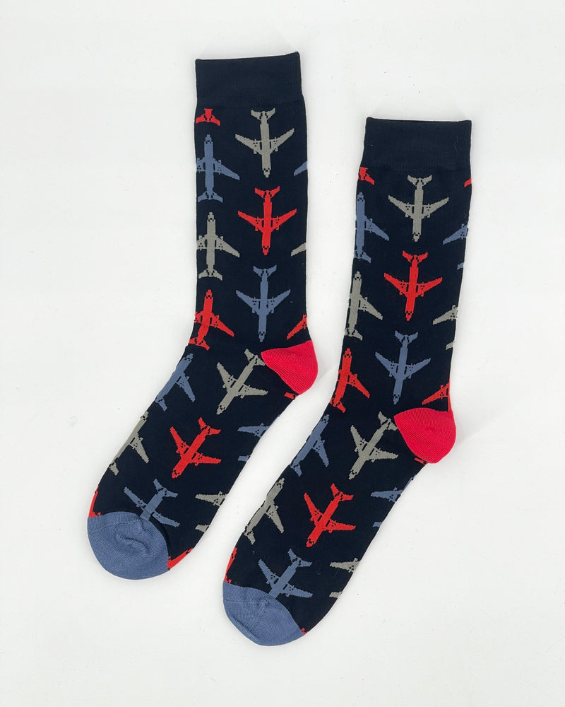 Men's Airplane Socks