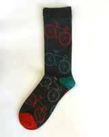 Men's Bamboo "Fixie" Bicycle Socks