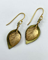 Sweet Basil Two Tone Earrings