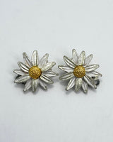 Daisy Clip Earrings