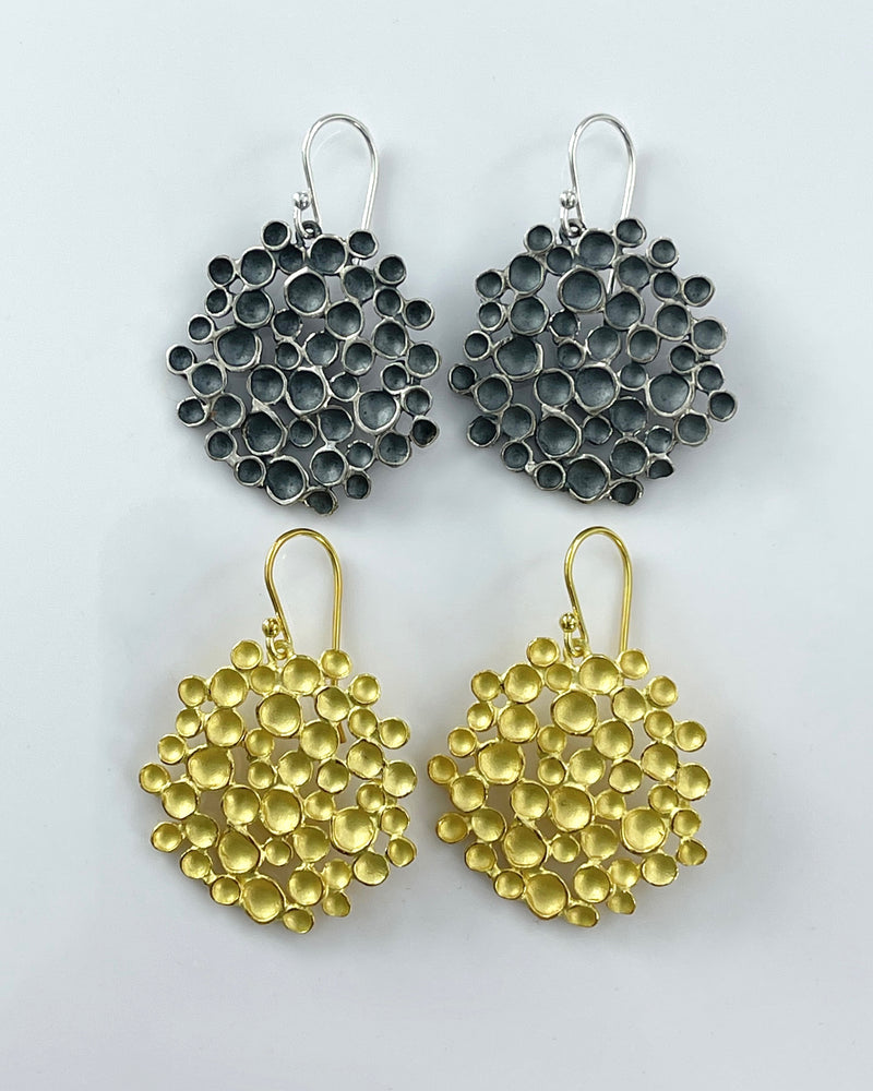 Sarah Richardson Large Champagne Pod Earrings