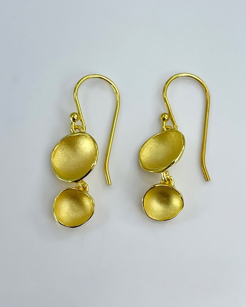Sarah Richardson Double Dishy Drop Earrings
