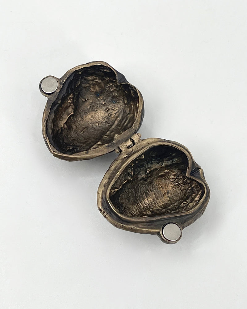 Pewter Walnut Box