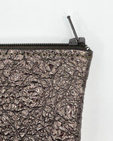 Large Leather Zip Pouches