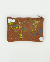 Small Leather Zip Pouches