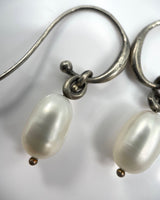 TenThousandThings Large White Pearl Earrings