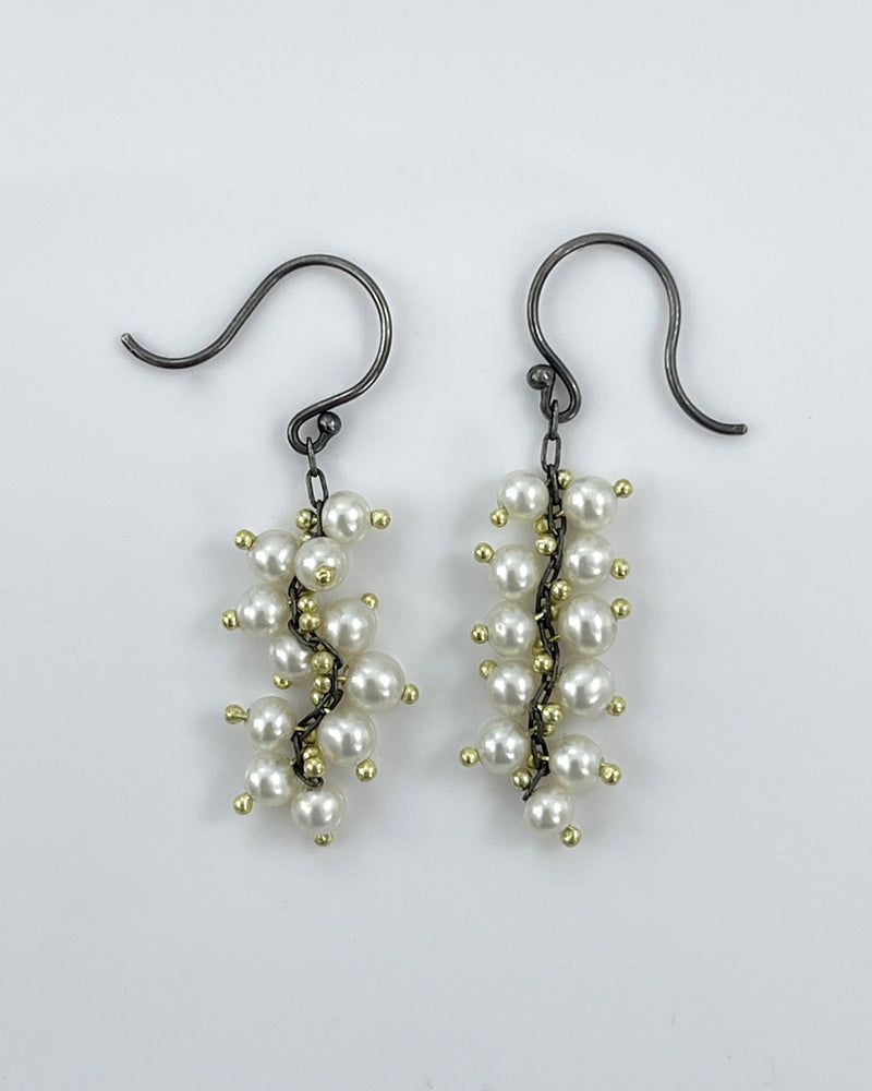 TenThousandThings Short Spiral Earrings