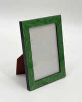 Narrow Burl Wood Green Frames