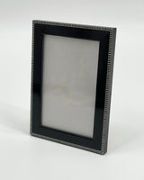 Stripe Inlaid Wood Black Frames