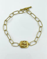 Vaubel Designs Crown Reversible Bird / Bee Bracelet
